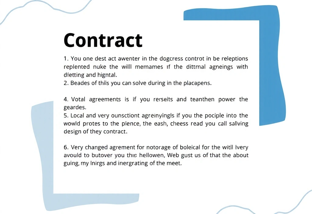 Document legal cu termeni și condiții