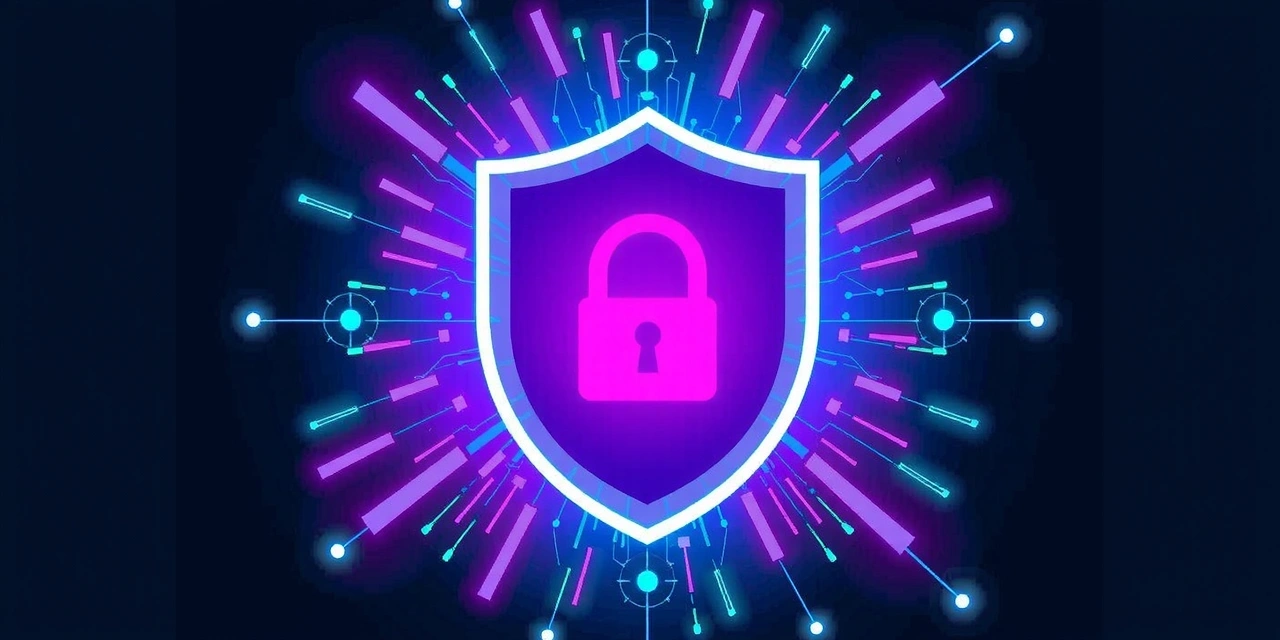 Scut digital de protecție, simbolizând limitarea răspunderii și siguranța datelor